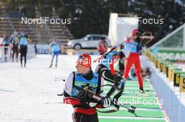 02.03.2011, Khanty-Mansiysk, Russia (RUS): Julian Eberhard (AUT), Atomic  - IBU world championships biathlon, training, Khanty-Mansiysk (RUS). www.nordicfocus.com. © Manzoni/NordicFocus. Every downloaded picture is fee-liable.