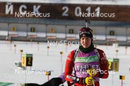 02.03.2011, Khanty-Mansiysk, Russia (RUS): Ann Kristin Aafedt Flatland (NOR), Madshus, Rottefella, Alpina, Swix, ODLO - IBU world championships biathlon, training, Khanty-Mansiysk (RUS). www.nordicfocus.com. © Manzoni/NordicFocus. Every downloaded picture is fee-liable.