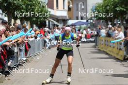 07.08.2011, Puettlingen, Germany (GER):  Florie Vigneron (FRA) - 7th ODLO City Biathlon, Puettlingen (GER). www.nordicfocus.com. © Manzoni/NordicFocus. Every downloaded picture is fee-liable.