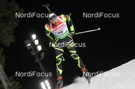 30.11.2011, Oestersund, Sweden (SWE): Martin Fourcade (FRA), Rossignol, Rottefella, OneWay, Odlo - IBU world cup biathlon, individual men, Oestersund (SWE). www.nordicfocus.com. © Manzoni/NordicFocus. Every downloaded picture is fee-liable.