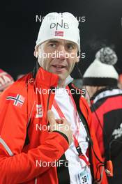 30.11.2011, Oestersund, Sweden (SWE): Mikael Loefgren (SWE), coach Team Norway  - IBU world cup biathlon, individual men, Oestersund (SWE). www.nordicfocus.com. © Manzoni/NordicFocus. Every downloaded picture is fee-liable.