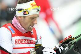30.11.2011, Oestersund, Sweden (SWE): Christoph Sumann (AUT), Atomic, Leki  - IBU world cup biathlon, individual men, Oestersund (SWE). www.nordicfocus.com. © Manzoni/NordicFocus. Every downloaded picture is fee-liable.