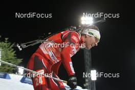 30.11.2011, Oestersund, Sweden (SWE): Emil Hegle Svendsen (NOR), Madshus, Rottefella, Swix, Odlo - IBU world cup biathlon, individual men, Oestersund (SWE). www.nordicfocus.com. © Manzoni/NordicFocus. Every downloaded picture is fee-liable.
