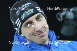30.11.2011, Oestersund, Sweden (SWE): Jonas Johansson (SWE), coach Team Sweden - IBU world cup biathlon, individual men, Oestersund (SWE). www.nordicfocus.com. © Manzoni/NordicFocus. Every downloaded picture is fee-liable.