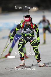 01.12.2011, Oestersund, Sweden (SWE): Sofie Boilley (FRA), Rossignol, Rottefella, OneWay - IBU world cup biathlon, individual women, Oestersund (SWE). www.nordicfocus.com. © Manzoni/NordicFocus. Every downloaded picture is fee-liable.
