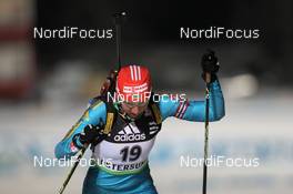 01.12.2011, Oestersund, Sweden (SWE): Olena Pidhrushna (UKR), Fischer, Rottefella - IBU world cup biathlon, individual women, Oestersund (SWE). www.nordicfocus.com. © Manzoni/NordicFocus. Every downloaded picture is fee-liable.
