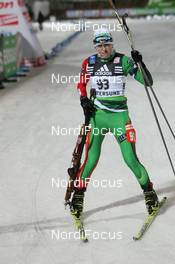 01.12.2011, Oestersund, Sweden (SWE): Ala Talkach (BLR), Fischer, Rottefella - IBU world cup biathlon, individual women, Oestersund (SWE). www.nordicfocus.com. © Manzoni/NordicFocus. Every downloaded picture is fee-liable.