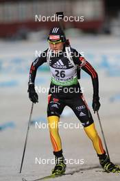 01.12.2011, Oestersund, Sweden (SWE): Tina Bachmann (GER), Fischer, Rottefella, Swix, adidas  - IBU world cup biathlon, individual women, Oestersund (SWE). www.nordicfocus.com. © Manzoni/NordicFocus. Every downloaded picture is fee-liable.
