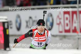 04.12.2011, Oestersund, Sweden (SWE): Zina Kocher (CAN), Atomic, Leki, Odlo - IBU world cup biathlon, pursuit women, Oestersund (SWE). www.nordicfocus.com. © Manzoni/NordicFocus. Every downloaded picture is fee-liable.