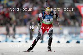 02.12.2011, Oestersund, Sweden (SWE): Christoph Sumann (AUT), Atomic, Leki  - IBU world cup biathlon, sprint men, Oestersund (SWE). www.nordicfocus.com. © Manzoni/NordicFocus. Every downloaded picture is fee-liable.