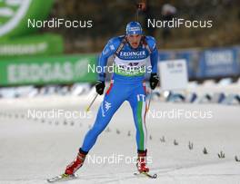 02.12.2011, Oestersund, Sweden (SWE): Markus Windisch (ITA), Fischer, Rottefella, Alpina, Leki - IBU world cup biathlon, sprint men, Oestersund (SWE). www.nordicfocus.com. © Manzoni/NordicFocus. Every downloaded picture is fee-liable.