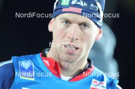 02.12.2011, Oestersund, Sweden (SWE): Jay Hakkinen (USA), Rossignol, Rottefella, Swix, adidas - IBU world cup biathlon, sprint men, Oestersund (SWE). www.nordicfocus.com. © Manzoni/NordicFocus. Every downloaded picture is fee-liable.