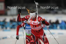 02.12.2011, Oestersund, Sweden (SWE): Tarjei Boe (NOR), Fischer, Rottefella, Swix, ODLO - IBU world cup biathlon, sprint men, Oestersund (SWE). www.nordicfocus.com. © Manzoni/NordicFocus. Every downloaded picture is fee-liable.