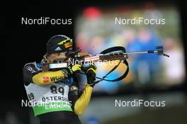 02.12.2011, Oestersund, Sweden (SWE): Daniel Graf (GER), Madshus, Rottefella, Leki, adidas - IBU world cup biathlon, sprint men, Oestersund (SWE). www.nordicfocus.com. © Manzoni/NordicFocus. Every downloaded picture is fee-liable.