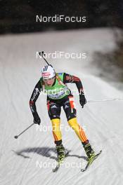 03.12.2011, Oestersund, Sweden (SWE): Andrea Henkel (GER), Fischer, Rottefella, Swix, adidas, Toko - IBU world cup biathlon, sprint women, Oestersund (SWE). www.nordicfocus.com. © Manzoni/NordicFocus. Every downloaded picture is fee-liable.