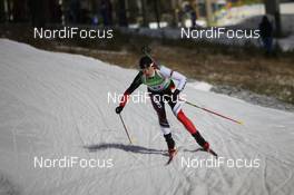 03.12.2011, Oestersund, Sweden (SWE): Zina Kocher (CAN), Atomic, Leki, Odlo - IBU world cup biathlon, sprint women, Oestersund (SWE). www.nordicfocus.com. © Manzoni/NordicFocus. Every downloaded picture is fee-liable.