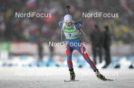 03.12.2011, Oestersund, Sweden (SWE): Mari Laukkanen (FIN), Fischer, Rottefella, Exel - IBU world cup biathlon, sprint women, Oestersund (SWE). www.nordicfocus.com. © Manzoni/NordicFocus. Every downloaded picture is fee-liable.