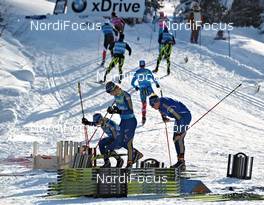 08.12.2011, Hochfilzen, Austria (AUT): Team Sweden prepares for ski tests - IBU world cup biathlon, training, Hochfilzen (AUT). www.nordicfocus.com. © Felgenhauer/NordicFocus. Every downloaded picture is fee-liable.