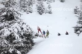 17.12.2011, Hochfilzen, Austria (AUT): Biathlon Feature: Skiers in the snow - IBU world cup biathlon, pursuit women, Hochfilzen (AUT). www.nordicfocus.com. © Manzoni/NordicFocus. Every downloaded picture is fee-liable.