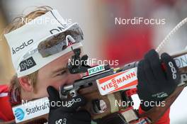 15.12.2011, Hochfilzen, Austria (AUT): Martin Eng (NOR), Fischer, Rottefella, ODLO - IBU world cup biathlon, sprint men, Hochfilzen (AUT). www.nordicfocus.com. © Manzoni/NordicFocus. Every downloaded picture is fee-liable.