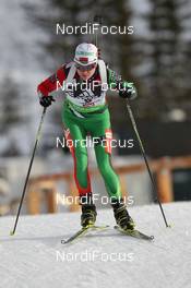 16.12.2011, Hochfilzen, Austria (AUT): Nadezhda Skardino (BLR), Fischer, Rottefella - IBU world cup biathlon, sprint women, Hochfilzen (AUT). www.nordicfocus.com. © Manzoni/NordicFocus. Every downloaded picture is fee-liable.