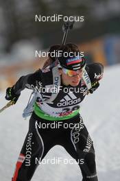 16.12.2011, Hochfilzen, Austria (AUT): Selina Gasparin (SUI), Rossignol, Rottefella, Leki, ODLO - IBU world cup biathlon, sprint women, Hochfilzen (AUT). www.nordicfocus.com. © Manzoni/NordicFocus. Every downloaded picture is fee-liable.