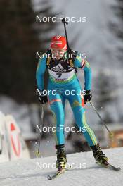 16.12.2011, Hochfilzen, Austria (AUT): Olena Pidhrushna (UKR), Fischer, Rottefella - IBU world cup biathlon, sprint women, Hochfilzen (AUT). www.nordicfocus.com. © Manzoni/NordicFocus. Every downloaded picture is fee-liable.