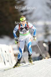 16.12.2011, Hochfilzen, Austria (AUT): Kritstel Viigipuu (EST), Fischer - IBU world cup biathlon, sprint women, Hochfilzen (AUT). www.nordicfocus.com. © Manzoni/NordicFocus. Every downloaded picture is fee-liable.