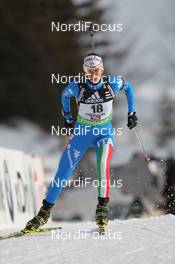 16.12.2011, Hochfilzen, Austria (AUT): Michaela Ponza (ITA), Fischer, Rottefella, Swix - IBU world cup biathlon, sprint women, Hochfilzen (AUT). www.nordicfocus.com. © Manzoni/NordicFocus. Every downloaded picture is fee-liable.