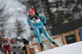 16.12.2011, Hochfilzen, Austria (AUT): Olena Pidhrushna (UKR), Fischer, Rottefella - IBU world cup biathlon, sprint women, Hochfilzen (AUT). www.nordicfocus.com. © Manzoni/NordicFocus. Every downloaded picture is fee-liable.
