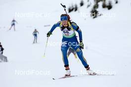 16.12.2011, Hochfilzen, Austria (AUT): Anna-Karin Stroemstedt (SWE), Rossignol, Rottefella, OneWay, adidas - IBU world cup biathlon, sprint women, Hochfilzen (AUT). www.nordicfocus.com. © Manzoni/NordicFocus. Every downloaded picture is fee-liable.