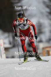16.12.2011, Hochfilzen, Austria (AUT): Tora Berger (NOR), Fischer, Rottefella, Odlo - IBU world cup biathlon, sprint women, Hochfilzen (AUT). www.nordicfocus.com. © Manzoni/NordicFocus. Every downloaded picture is fee-liable.