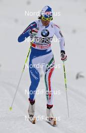 02.01.2011, Oberstdorf, Germany (GER): Magda Genuin (ITA), Rossignol, Rottefella, One Way  - FIS world cup cross-country, tour de ski, individual sprint, Oberstdorf (GER). www.nordicfocus.com. © Hemmersbach/NordicFocus. Every downloaded picture is fee-liable.