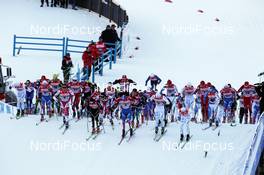 03.01.2011, Oberstdorf, Germany (GER): feature, the first bridge after the start - FIS world cup cross-country, tour de ski, pursuit men, Oberstdorf (GER). www.nordicfocus.com. © Hemmersbach/NordicFocus. Every downloaded picture is fee-liable.