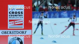 03.01.2011, Oberstdorf, Germany (GER): feature, logos - FIS world cup cross-country, tour de ski, pursuit women, Oberstdorf (GER). www.nordicfocus.com. © Hemmersbach/NordicFocus. Every downloaded picture is fee-liable.