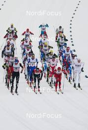 08.01.2011, Val di Fiemme, Italy (ITA): men´s mass start  - FIS world cup cross-country, tour de ski, mass men, Val di Fiemme (ITA). www.nordicfocus.com. © Laiho/NordicFocus. Every downloaded picture is fee-liable.