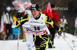 08.01.2011, Val di Fiemme, Italy (ITA): Maurice Manificat (FRA), Fischer, Swix, One Way  - FIS world cup cross-country, tour de ski, mass men, Val di Fiemme (ITA). www.nordicfocus.com. © Laiho/NordicFocus. Every downloaded picture is fee-liable.