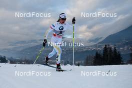 08.01.2011, Val di Fiemme, Italy (ITA):  Anna Haag (SWE), Atomic, Salomon, One Way - FIS world cup cross-country, tour de ski, mass women, Val di Fiemme (ITA). www.nordicfocus.com. © Laiho/NordicFocus. Every downloaded picture is fee-liable.