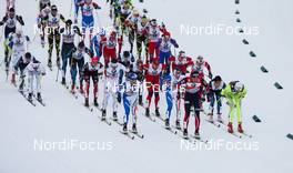 08.01.2011, Val di Fiemme, Italy (ITA): women´s mass start  - FIS world cup cross-country, tour de ski, mass women, Val di Fiemme (ITA). www.nordicfocus.com. © Laiho/NordicFocus. Every downloaded picture is fee-liable.