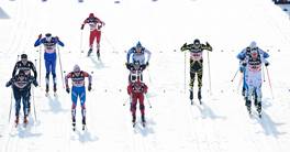 16.01.2011, Liberec, Czech Republic (CZE): start of the men's semi-final - FIS world cup cross-country, team sprint, Liberec (CZE). www.nordicfocus.com. © Felgenhauer/NordicFocus. Every downloaded picture is fee-liable.