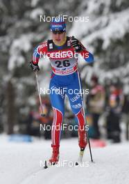 22.01.2011, Otepaeae, Estland (EST): Mariya Guschina (RUS), Fischer, Rottefella, Alpina, Swix, Adidas  - FIS world cup cross-country, 10km women, Otepaeae (EST). www.nordicfocus.com. © Hemmersbach/NordicFocus. Every downloaded picture is fee-liable.