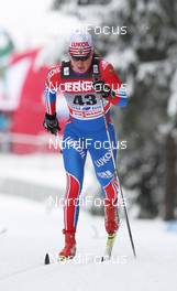 22.01.2011, Otepaeae, Estland (EST): Yulia Tchekaleva (RUS), Fischer, Alpina, Rottefella, Adidas, Swix  - FIS world cup cross-country, 10km women, Otepaeae (EST). www.nordicfocus.com. © Hemmersbach/NordicFocus. Every downloaded picture is fee-liable.