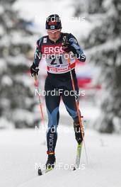 22.01.2011, Otepaeae, Estland (EST): Pirjo Muranen (FIN), Fischer, Rottefella, Exel  - FIS world cup cross-country, 10km women, Otepaeae (EST). www.nordicfocus.com. © Hemmersbach/NordicFocus. Every downloaded picture is fee-liable.