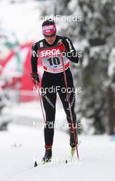 22.01.2011, Otepaeae, Estland (EST): Doris Trachsel (SUI), Fischer, Odlo, Rottefella - FIS world cup cross-country, 10km women, Otepaeae (EST). www.nordicfocus.com. © Hemmersbach/NordicFocus. Every downloaded picture is fee-liable.