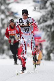 22.01.2011, Otepaeae, Estland (EST): Kevin Sandau (CAN), Fischer, Rottefella, Swix - FIS world cup cross-country, 15km men, Otepaeae (EST). www.nordicfocus.com. © Hemmersbach/NordicFocus. Every downloaded picture is fee-liable.