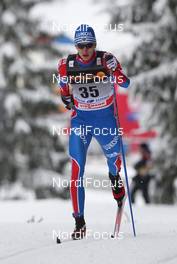 22.01.2011, Otepaeae, Estland (EST): Stanislav Volzhentsev (RUS), Madshus, Rottefella, Swix, Adidas  - FIS world cup cross-country, 15km men, Otepaeae (EST). www.nordicfocus.com. © Hemmersbach/NordicFocus. Every downloaded picture is fee-liable.