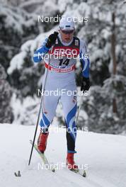 23.01.2011, Otepaeae, Estland (EST): Peeter Kummel (EST), Fischer, Rottefella, Alpina, Swix  - FIS world cup cross-country, individual sprint, Otepaeae (EST). www.nordicfocus.com. © Hemmersbach/NordicFocus. Every downloaded picture is fee-liable.
