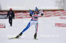 05.02.2011, Rybinsk, Russia (RUS): David Hofer (ITA), Fischer, Rottefella  - FIS world cup cross-country, individual sprint, Rybinsk (RUS). www.nordicfocus.com. © Hemmersbach/NordicFocus. Every downloaded picture is fee-liable.