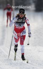 19.02.2011, Drammen, Norway (NOR): Chandra Crawford (CAN), Fischer, Rottefella, Swix  - FIS world cup cross-country, 10km women, Drammen (NOR). www.nordicfocus.com. © Hemmersbach/NordicFocus. Every downloaded picture is fee-liable.