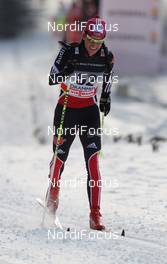 19.02.2011, Drammen, Norway (NOR): Nicole Fessel (GER), Rossignol, Rottefella, Alpina, One Way, adidas  - FIS world cup cross-country, 10km women, Drammen (NOR). www.nordicfocus.com. © Hemmersbach/NordicFocus. Every downloaded picture is fee-liable.